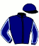 casaque portée par Dubois E. jockey du cheval de course LOVELY SURPRISE, information pmu ZETURF