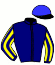 casaque portée par Mlle Lepage A. jockey du cheval de course LEGATO, information pmu ZETURF casaque portée par Mlle Lepage A. jockey du cheval de course LEGATO, information pmu ZETURF