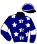 casaque portée par Corbineau Ch. jockey du cheval de course LITTLE GANGSTER, information pmu ZETURF casaque portée par Corbineau Ch. jockey du cheval de course LITTLE GANGSTER, information pmu ZETURF