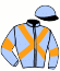 casaque portée par Petitjean K. jockey du cheval de course ILDA DE BERTRANGE, information pmu ZETURF casaque portée par Petitjean K. jockey du cheval de course ILDA DE BERTRANGE, information pmu ZETURF