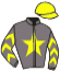 casaque portée par Desmigneux F. jockey du cheval de course KHOSIAB, information pmu ZETURF casaque portée par Desmigneux F. jockey du cheval de course KHOSIAB, information pmu ZETURF