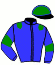 casaque portée par Lacomblez Mme Emm. jockey du cheval de course KARYNNA FLOMART, information pmu ZETURF casaque portée par Lacomblez Mme Emm. jockey du cheval de course KARYNNA FLOMART, information pmu ZETURF