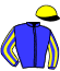 casaque portée par Lecanu F. jockey du cheval de course LADY FLO DE MAX, information pmu ZETURF casaque portée par Lecanu F. jockey du cheval de course LADY FLO DE MAX, information pmu ZETURF