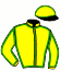 casaque portée par Lagadeuc F. jockey du cheval de course GLADYS DU CEDRE (FR), information pmu ZETURF