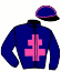casaque portée par Mallaury Voisin jockey du cheval de course FLEUR DU CANTER (FR), information pmu ZETURF