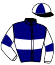 casaque portée par Mottier M. jockey du cheval de course ESTA BUENO (FR), information pmu ZETURF