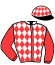 casaque portée par Olivier S. jockey du cheval de course DIKTAT DU START (FR), information pmu ZETURF