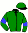 casaque portée par Van Eeckhaute J. G. jockey du cheval de course VIPERA KILLER GAR (IT), information pmu ZETURF