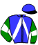 casaque portée par Trinquart A. jockey du cheval de course GINA COSTARDIERE (FR), information pmu ZETURF