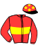 casaque portée par Abrivard A. jockey du cheval de course INDIANA LEBEL (FR), information pmu ZETURF