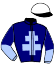 casaque portée par Levesque Th. jockey du cheval de course ICONE (FR), information pmu ZETURF