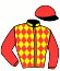 casaque portée par Bacsich Mlle M. jockey du cheval de course HEROS JARZEEN (FR), information pmu ZETURF