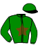 casaque portée par Le Creps R. jockey du cheval de course HALTER EGO, information pmu ZETURF
