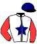 casaque portée par Joseph B. jockey du cheval de course GALIDORE DES BOIS (FR), information pmu ZETURF