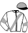 casaque portée par Abrivard M. jockey du cheval de course ECLAT DE L'ITON (FR), information pmu ZETURF