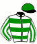 casaque portée par Ricart J. Y. jockey du cheval de course GRIBOUILLE (FR), information pmu ZETURF