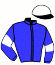 casaque portée par Lagadeuc F. jockey du cheval de course LOOKING SUPERB (NO), information pmu ZETURF