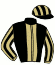 casaque portée par Lebourgeois Y. jockey du cheval de course HAWAI RIVER, information pmu ZETURF