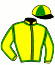 casaque portée par Poisson F. jockey du cheval de course JORKY CHARENTAIS, information pmu ZETURF