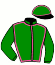 casaque portée par Lamy A. jockey du cheval de course ICARE DU VENT, information pmu ZETURF