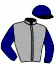 casaque portée par Hardy B. jockey du cheval de course FOODY JIHAIME, information pmu ZETURF