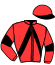 casaque portée par Thomain D. jockey du cheval de course JAVA FAST, information pmu ZETURF