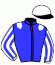 casaque portée par Angot A. jockey du cheval de course HIDAO LA CHENAIE, information pmu ZETURF