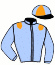 casaque portée par Nivard F. jockey du cheval de course FIRST DES BORDES, information pmu ZETURF