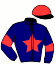 casaque portée par De Jesus A. jockey du cheval de course FAMEUX DESTIN, information pmu ZETURF