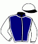 casaque portée par Gelormini G. jockey du cheval de course GUNNAR LA MESANGE, information pmu ZETURF