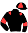 casaque portée par Gilard G. jockey du cheval de course HOLD UP DES VENTES, information pmu ZETURF