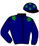 casaque portée par Frecelle Cl. jockey du cheval de course EVERTON, information pmu ZETURF