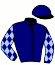 casaque portée par Jariel C. jockey du cheval de course IGREC DE CELLAND, information pmu ZETURF