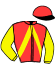 casaque portée par Thomain Cl. jockey du cheval de course KENYA D'HERFRAIE, information pmu ZETURF