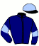 casaque portée par Koubiche L. jockey du cheval de course JACKSON TOUCH, information pmu ZETURF