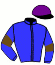 casaque portée par Petitjean K. jockey du cheval de course HATE YOU BEYLEV, information pmu ZETURF