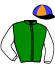casaque portée par Thomain D. jockey du cheval de course JAMINISTAR, information pmu ZETURF casaque portée par Thomain D. jockey du cheval de course JAMINISTAR, information pmu ZETURF