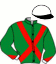 casaque portée par Gelormini G. jockey du cheval de course BALDUR, information pmu ZETURF