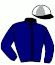 casaque portée par Mlle Levesque T. jockey du cheval de course GO FOR THE GOLD, information pmu ZETURF