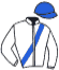 casaque portée par Rochard B. jockey du cheval de course FAREDGIO MENUET, information pmu ZETURF