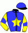 casaque portée par Condette J. jockey du cheval de course FIKO SAUTONNE, information pmu ZETURF