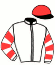 casaque portée par Croisic Mme Est. jockey du cheval de course INDEPENDENCE, information pmu ZETURF