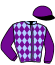 casaque portée par Rochard B. jockey du cheval de course JOYEUX NONNA, information pmu ZETURF