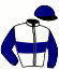 casaque portée par Lagadeuc F. jockey du cheval de course JACOMO DES BOTS, information pmu ZETURF