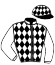 casaque portée par Mary P. Ed. jockey du cheval de course KEKOA, information pmu ZETURF casaque portée par Mary P. Ed. jockey du cheval de course KEKOA, information pmu ZETURF