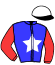 casaque portée par Lebourgeois Y. jockey du cheval de course JAGUAR FLORAL, information pmu ZETURF casaque portée par Lebourgeois Y. jockey du cheval de course JAGUAR FLORAL, information pmu ZETURF