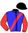 casaque portée par Joly R. jockey du cheval de course JOVE FOUGERAY, information pmu ZETURF