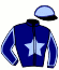 casaque portée par Gelormini G. jockey du cheval de course LEVER DU JOAMAX, information pmu ZETURF