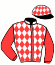 casaque portée par Barrier A. jockey du cheval de course IBILI DE SALTA, information pmu ZETURF casaque portée par Barrier A. jockey du cheval de course IBILI DE SALTA, information pmu ZETURF
