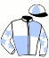 casaque portée par Cabaret Y. jockey du cheval de course LOVING STAR, information pmu ZETURF